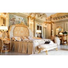 BEDS - Queen, King & California King Sizes Hand-made carvings make this bedroom plush and royal