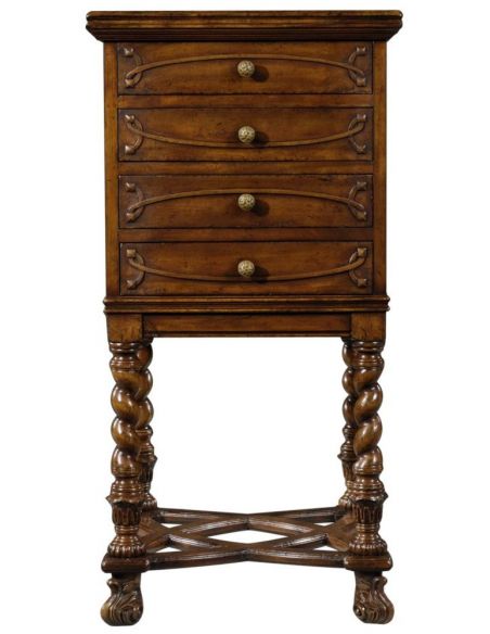 Oyster Chest on Stand