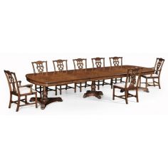 Dining Tables High End Furniture Dining Table In Walnut Veneer 2