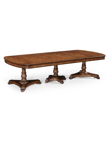 Dining Tables High End Furniture Dining Table In Walnut Veneer
