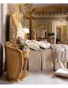 BEDS - Queen, King & California King Sizes Hand-made carvings make this bedroom plush and royal