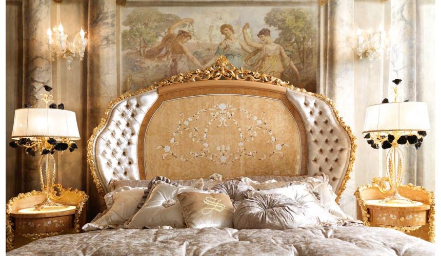 BEDS - Queen, King & California King Sizes Hand-made carvings make this bedroom plush and royal