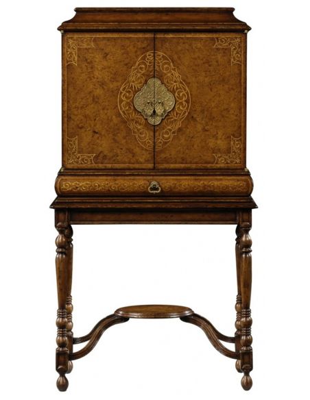Home Bar Furniture Fine Furniture Display cabinet Seaweed Humidor