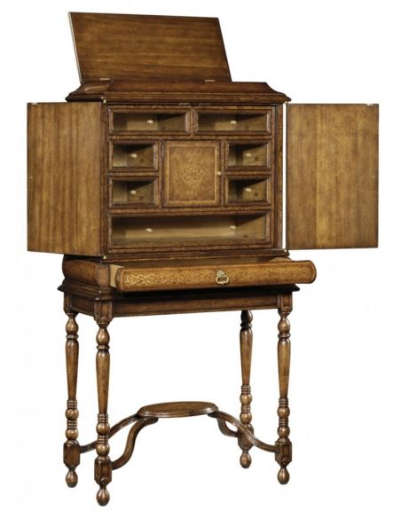 Home Bar Furniture Fine Furniture Display cabinet Seaweed Humidor