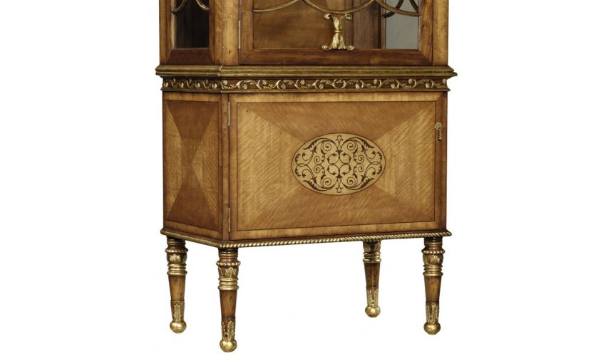 Breakfronts & China Cabinets Fine Furniture Display cabinet