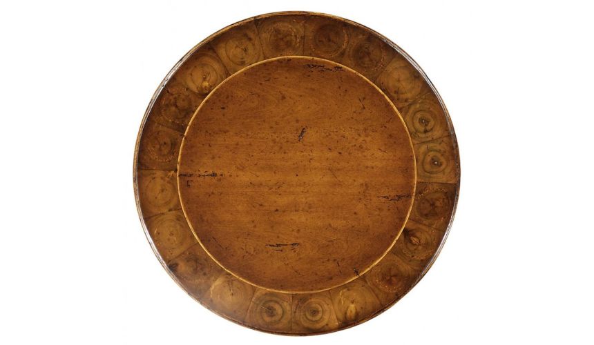 Round & Oval Side Tables Lamp & Bedside Round Side Table