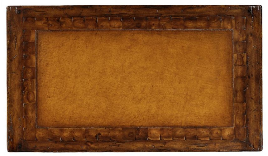 Square & Rectangular Side Tables Walnut Dressing Table With Two Drawers-24