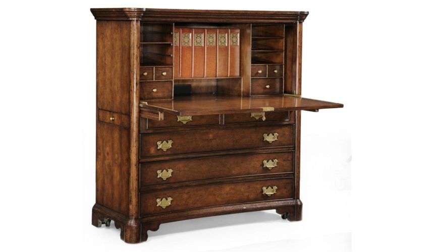 Executive Desks Walnut Home Office Cabinet Home Accessories