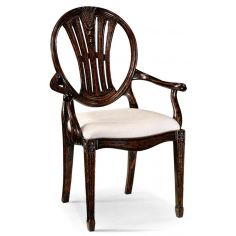 Dining Chairs High End Dinning Black Painted Arm Chair