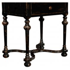 Square & Rectangular Side Tables Planked walnut three drawers chest 2