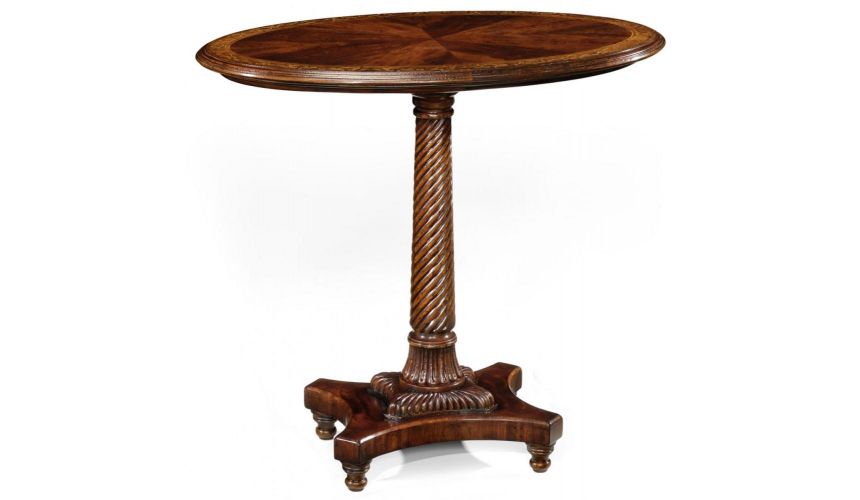 Round & Oval Side Tables High Quality Furniture Luxury Oval Lamp Table