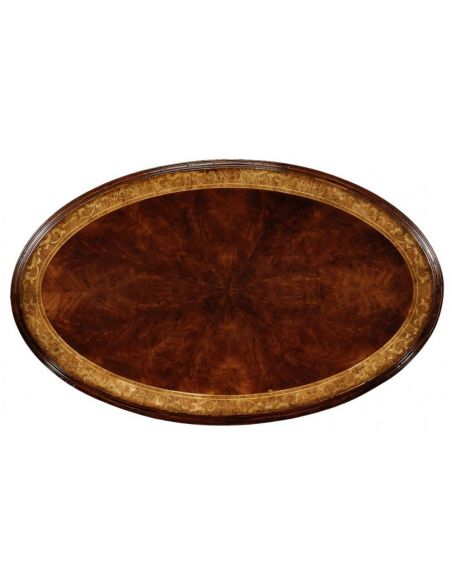 Round & Oval Side Tables High Quality Furniture Luxury Oval Lamp Table