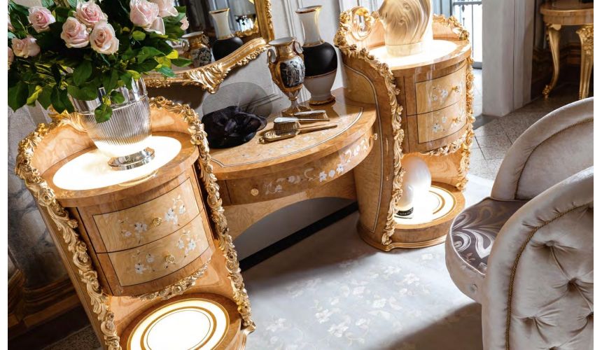 Furniture Masterpieces Modern Queen royal vanity