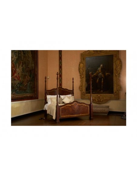 LUXURY BEDROOM FURNITURE Four Post Bed-king Bedroom furniture - luxury bedroom sets
