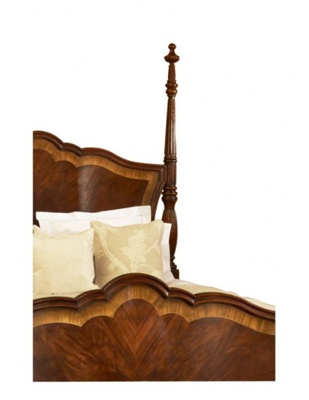 LUXURY BEDROOM FURNITURE Four Post Bed-king Bedroom furniture - luxury bedroom sets