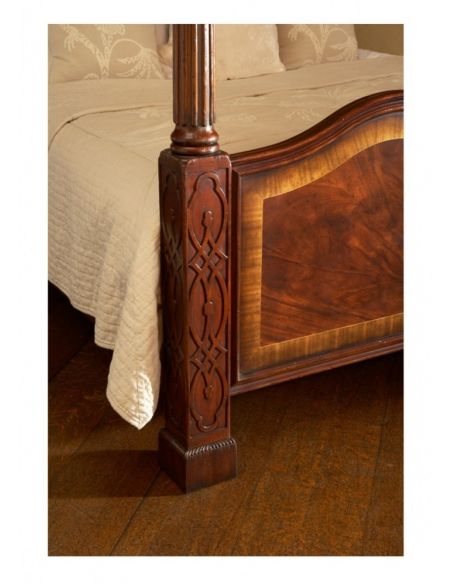 LUXURY BEDROOM FURNITURE Four Post Bed-king Bedroom furniture - luxury bedroom sets