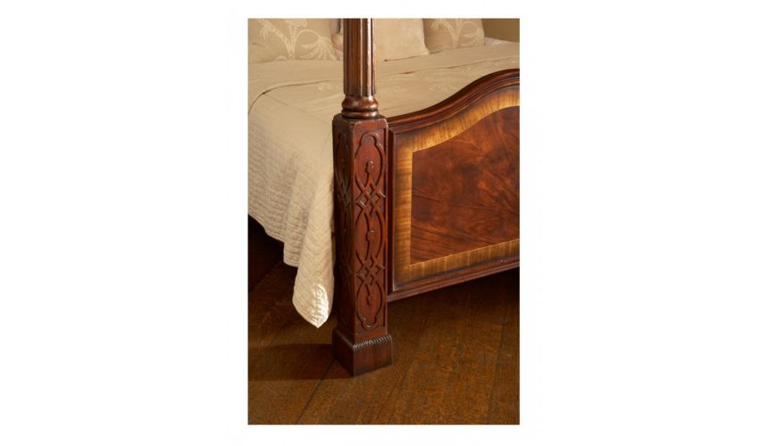 BEDS - Queen, King & California King Sizes Chippendale CA. King Size Bed
