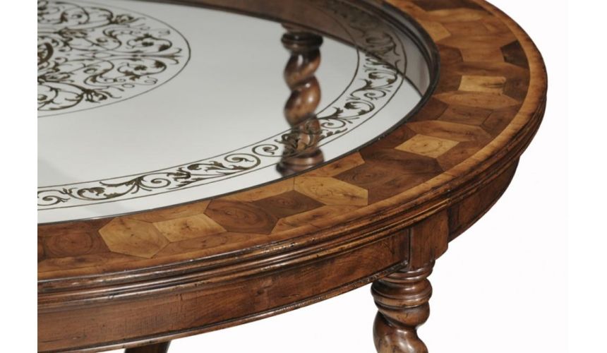 Coffee Tables High End Furniture Round & Oval Coffee Table