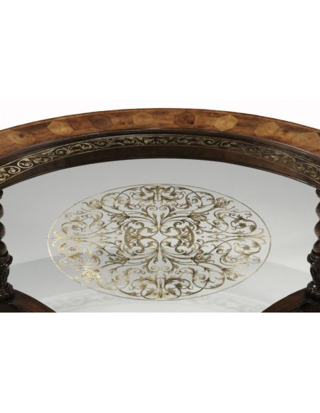 Coffee Tables High End Furniture Round & Oval Coffee Table