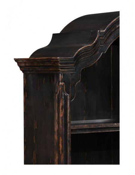 Display Cabinets and Armories Fine Furniture Display Cabinet in Black