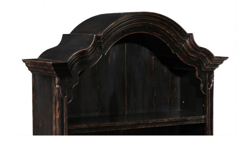 Display Cabinets and Armories Fine Furniture Display Cabinet in Black