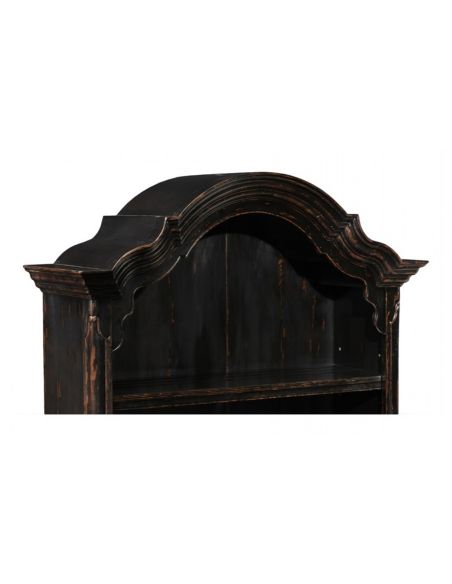 Display Cabinets and Armories Fine Furniture Display Cabinet in Black