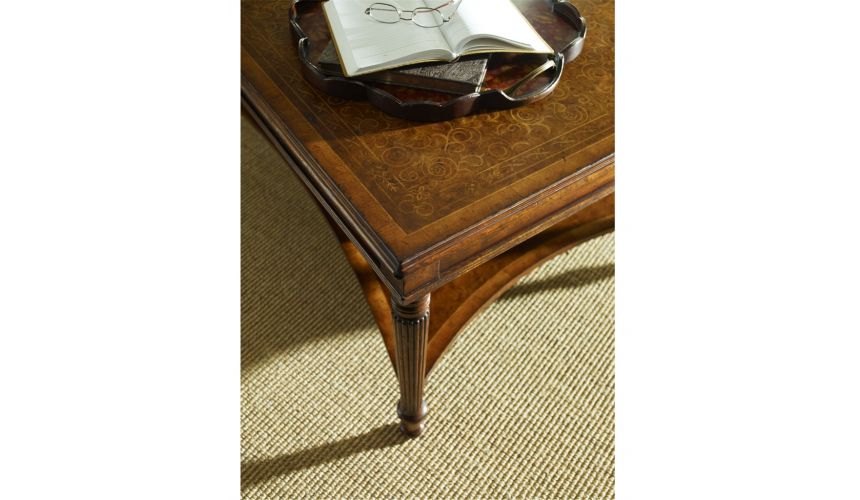 Decorative Accessories Decorative Small Walnut Scalloped Tray-62