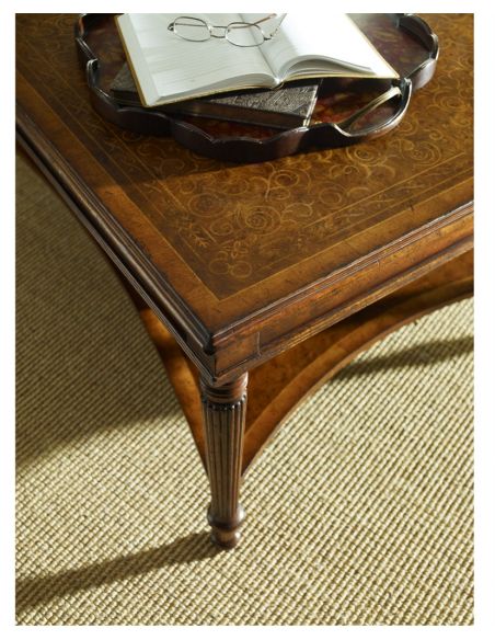 Decorative Accessories Decorative Small Walnut Scalloped Tray-62