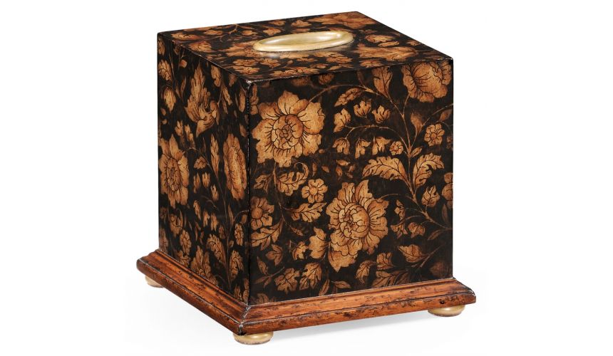 Tabletop Decor Regency Chinoiserie style Tissue Box-69
