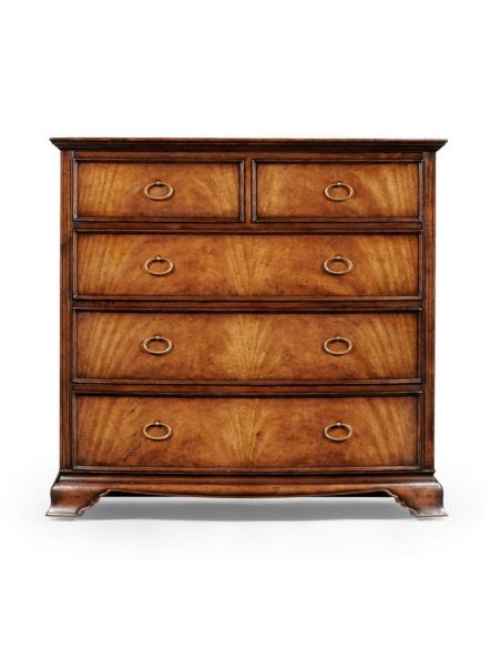 Chest of Drawers Crotch Walnut Chest of Drawers