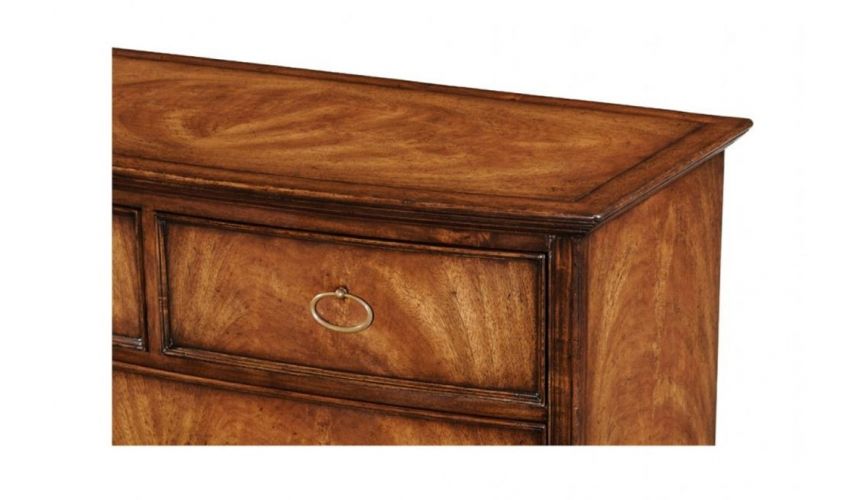 Chest of Drawers Crotch Walnut Chest of Drawers