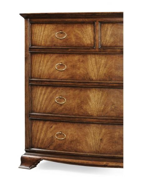 Chest of Drawers Crotch Walnut Chest of Drawers