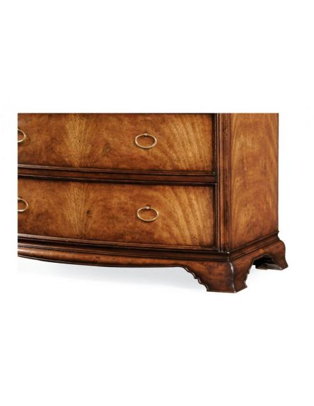Chest of Drawers Crotch Walnut Chest of Drawers