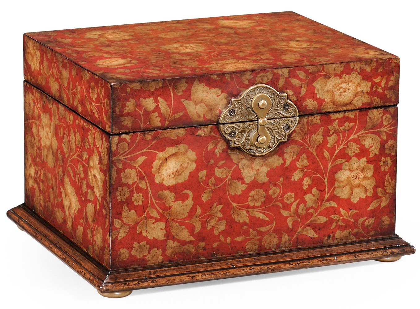 Decorative Accessories Walnut Wood Jewellery Box-88