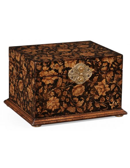 Antique Wooden Jewellery Box-89