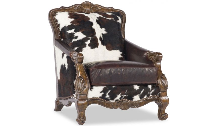Western Furniture Western Animal Hide Chair