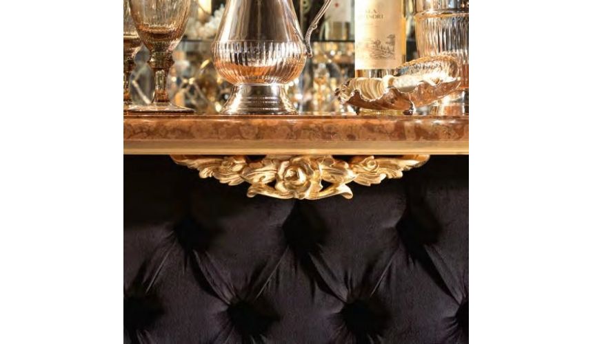Home Bar Furniture Tufted Bar or Reception Counter