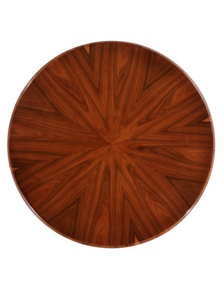 Round & Oval Side Tables Art Deco Living Room Side Tables-13