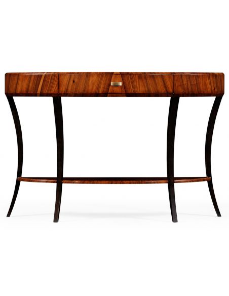 Console & Sofa Tables Art Deco Demilune Console Table-17