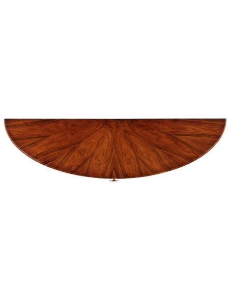 Console & Sofa Tables Art Deco Demilune Console Table-17