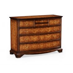 Chest of Drawers Crotch Walnut Dresser Chest of Drawers