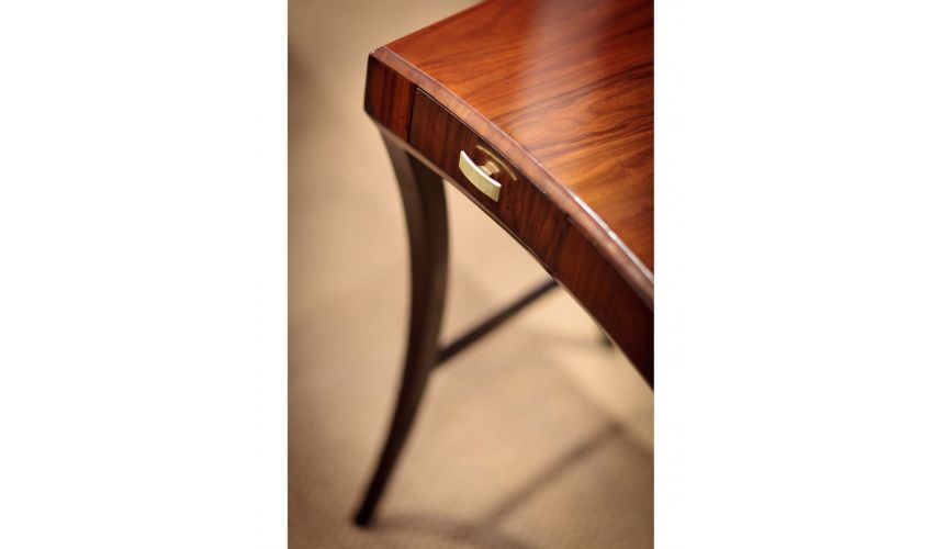 Square & Rectangular Side Tables Antique Writing Desk-36