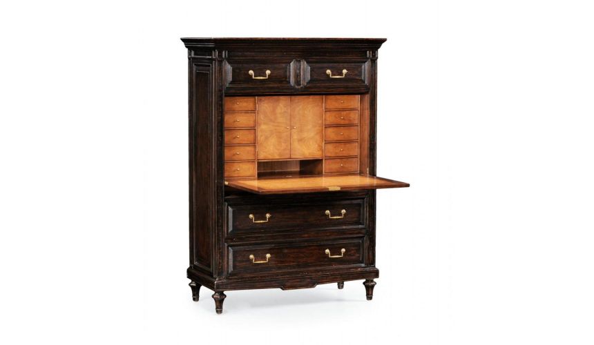 Executive Desks Ebonized Home Office Cabinet Home Accessories
