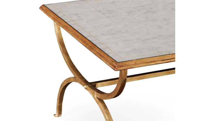 Rectangular and Square Coffee Tables Contemporary Rectangular Coffee Table and End Tables-62