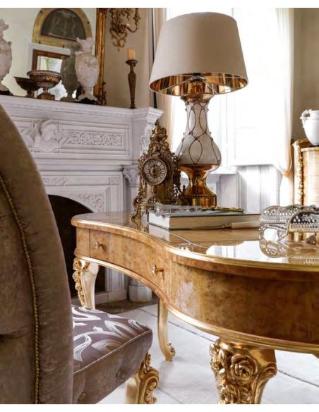 Furniture Masterpieces Royal kidney shaped writing desk