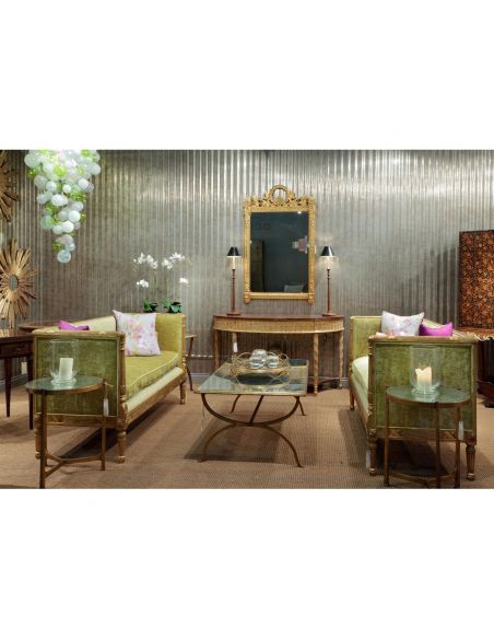 Rectangular and Square Coffee Tables Contemporary Rectangular Coffee Table and End Tables-62