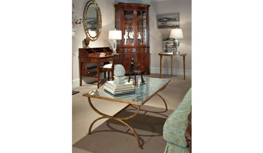 Rectangular and Square Coffee Tables Contemporary Rectangular Coffee Table and End Tables-62