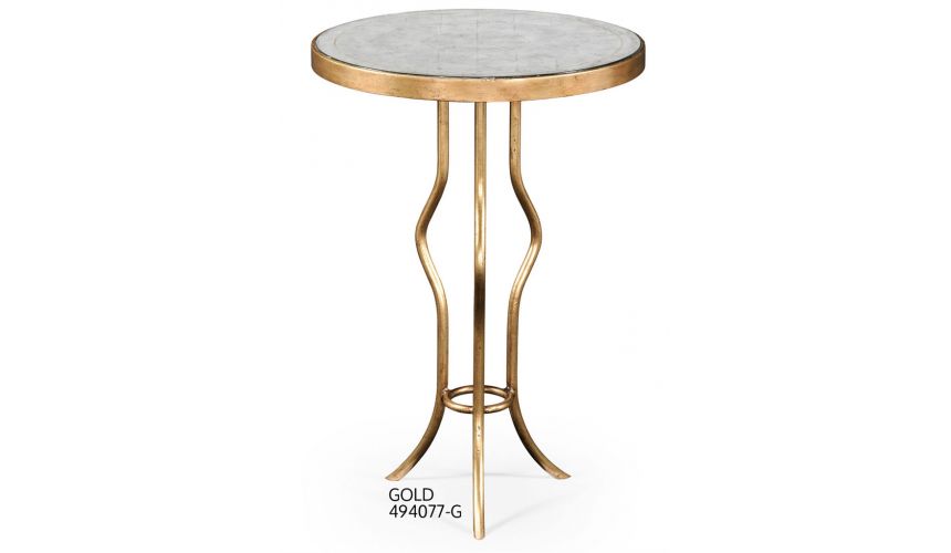 Square & Rectangular Side Tables Circular Glass Table Top-79