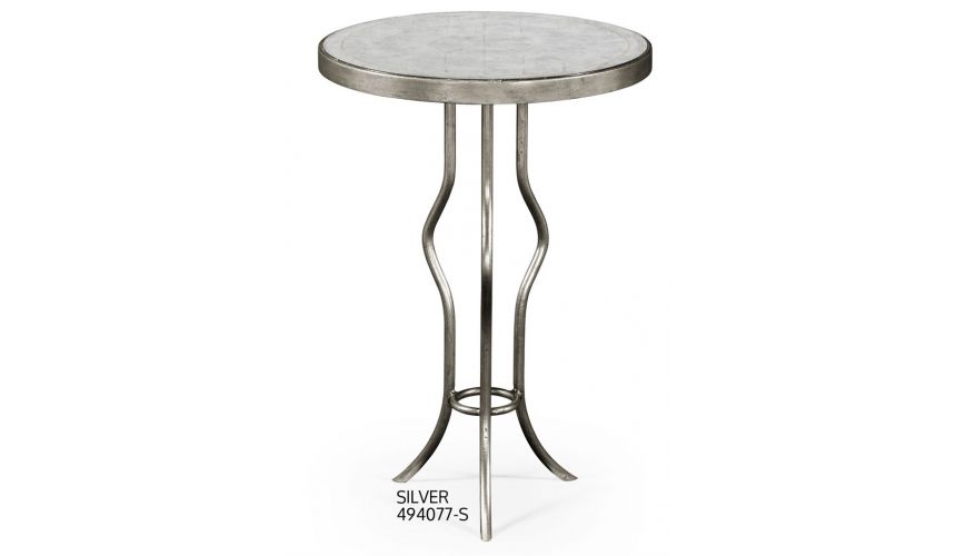 Square & Rectangular Side Tables Circular Glass Table Top-79
