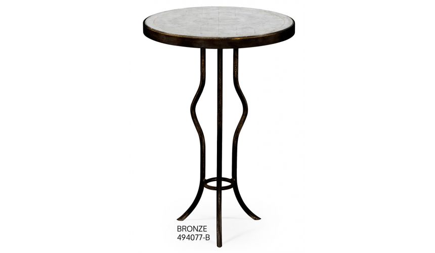 Square & Rectangular Side Tables Circular Glass Table Top-79